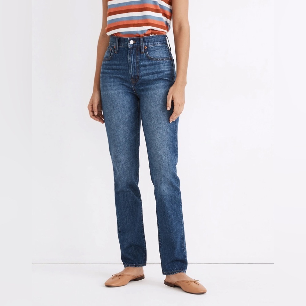 NWT MADEWELL The Perfect Vintage Full-Length Jean in Concordia Wash
